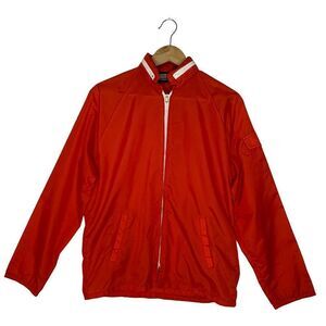 Vintage Orange Windbreaker Size Small